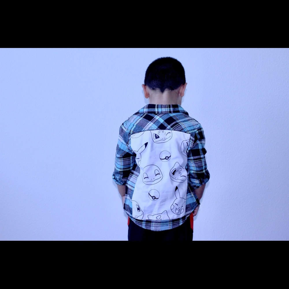 Pokemon Flannel Shirt